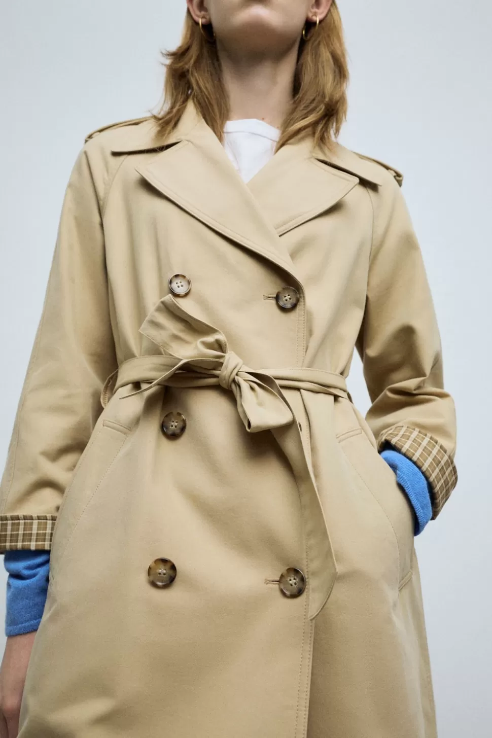 eseOese HOLMES TRENCH CAMEL Cheap