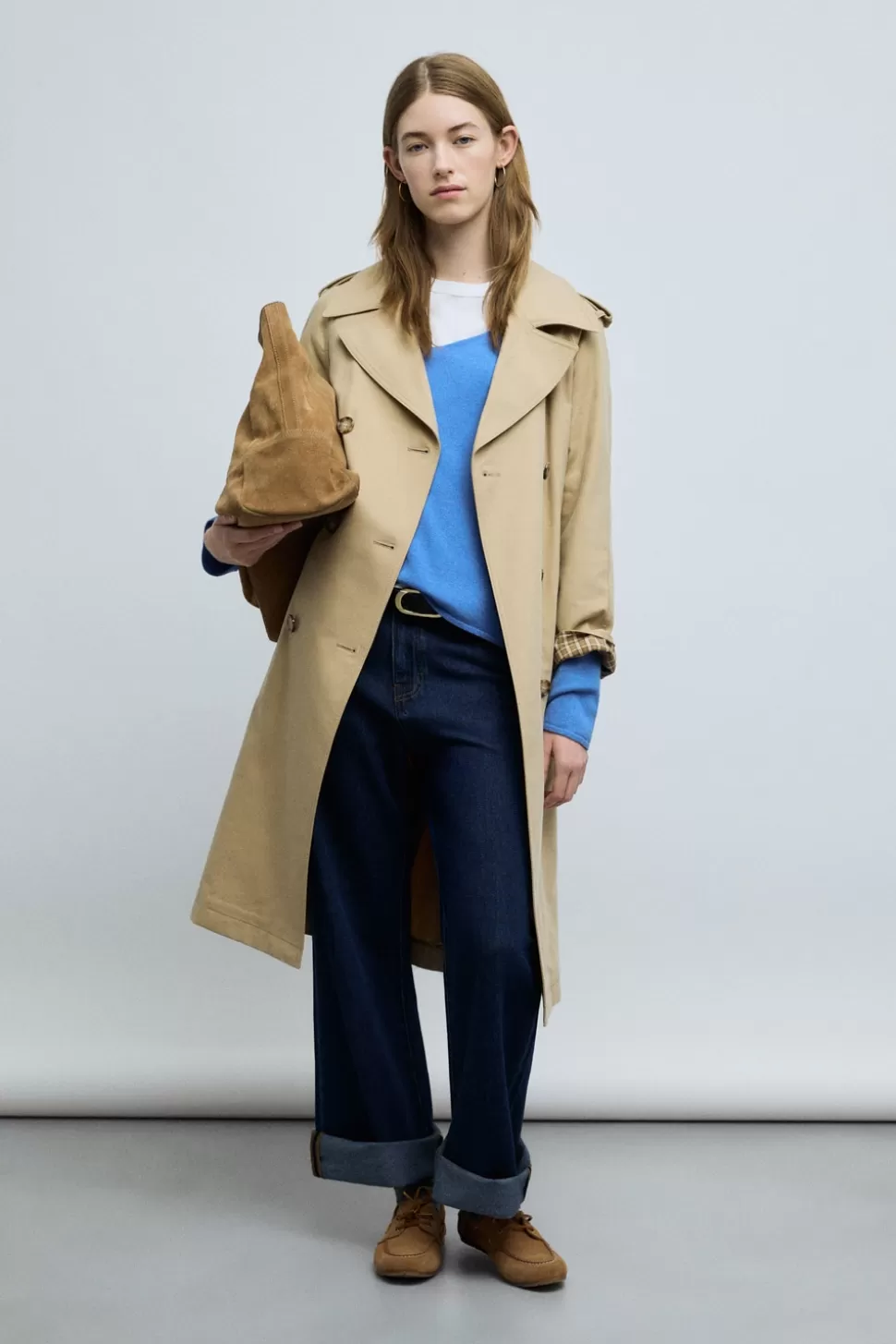 eseOese HOLMES TRENCH CAMEL Cheap