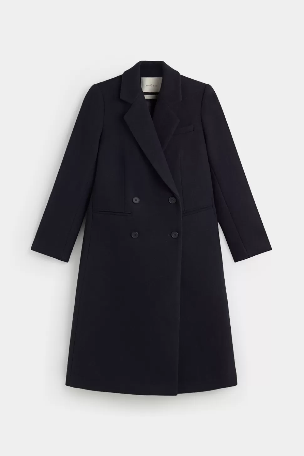 eseOese KENT WOOL COAT NAVY Shop